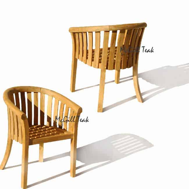Teak Outdoor Garden Chair Napa