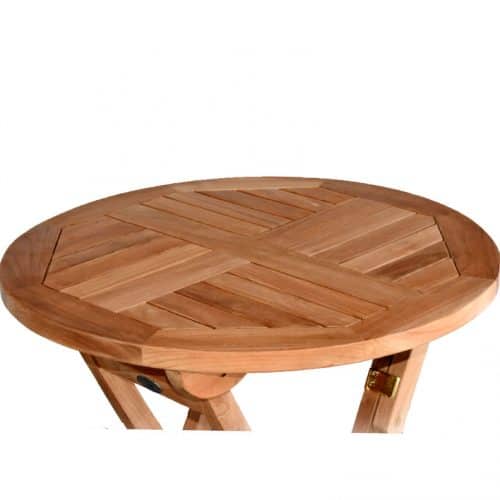 Outdoor Teak Folding Bistro Table- Cairns