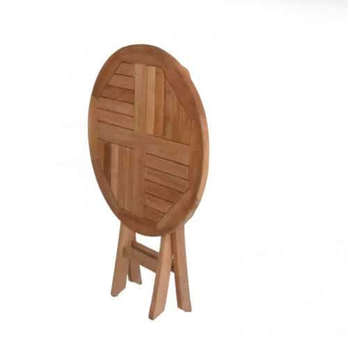 Outdoor Teak Folding Bistro Table- Cairns