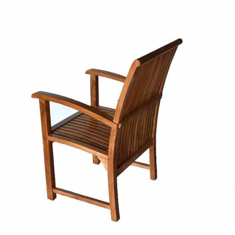 7 Pc Teak Outdoor Dining Set – Liberty Arm Chair & Rise Table | Warehouse Sale