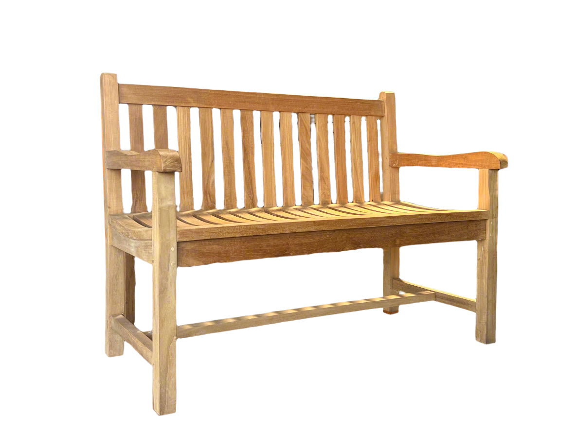 Teakwood Outdoor Garden 4 feet Bench - IHuse