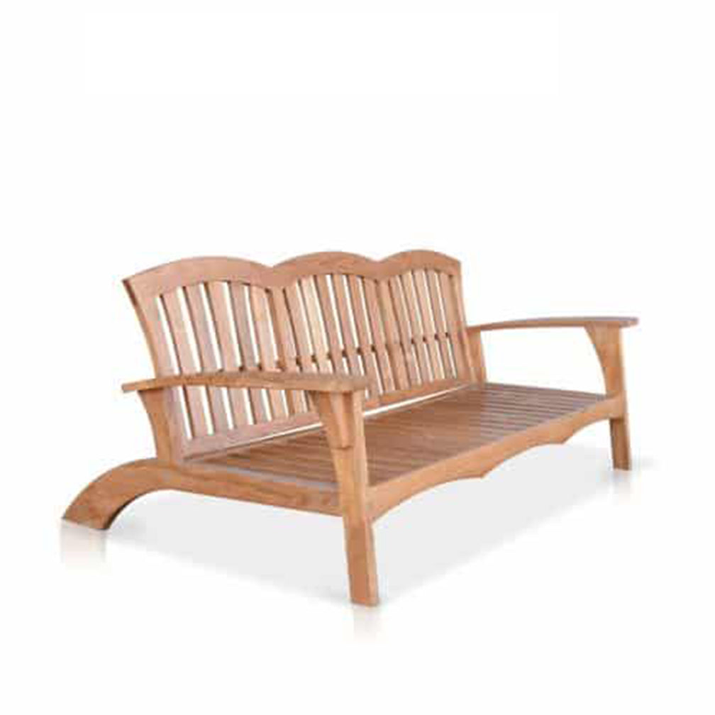 Teak Outdoor Deep Seating Three Seated Sofa -Olympia