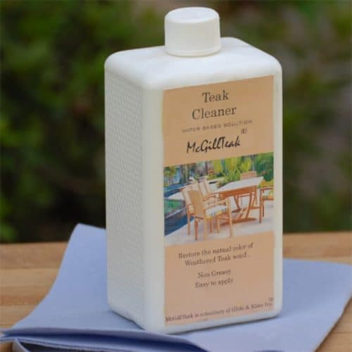 Teak Cleaner and Protector Combo set