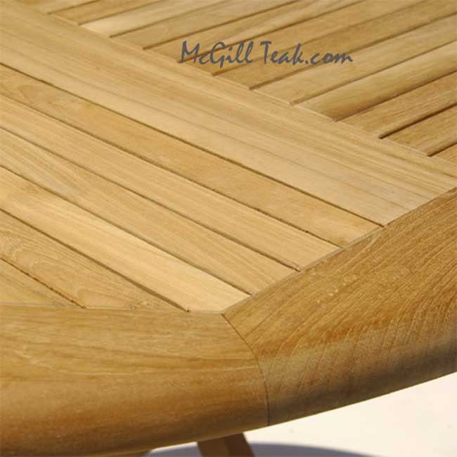 48 inches Teak Outdoor Round Table Tigris