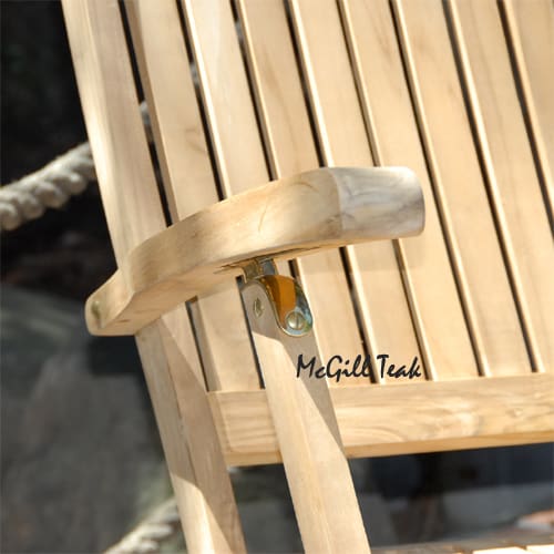 Teak Folding Steamer Chair – Vero