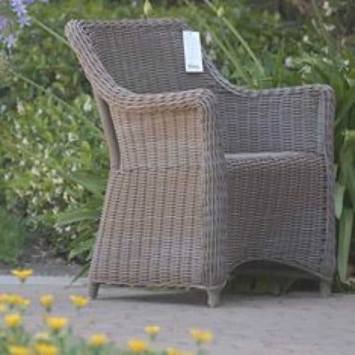 Wicker Outdoor Dining Chair - Monaco