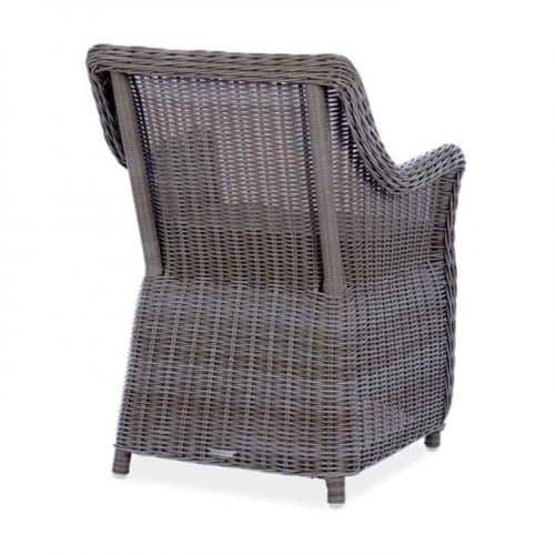 7 Pc Teak Extension Dining Table Heritage table and Monaco Wicker Chairs.