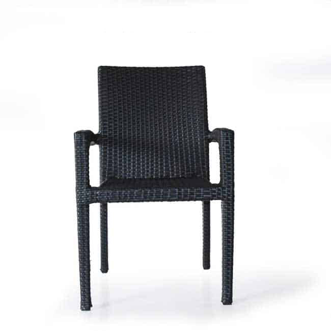 Wicker Outdoor Dining Chair Tuscany