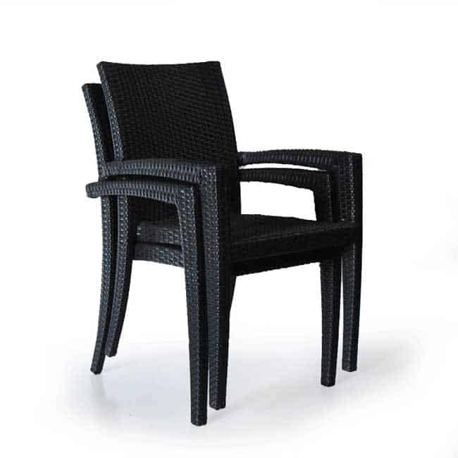 Wicker Outdoor Dining Chair Tuscany