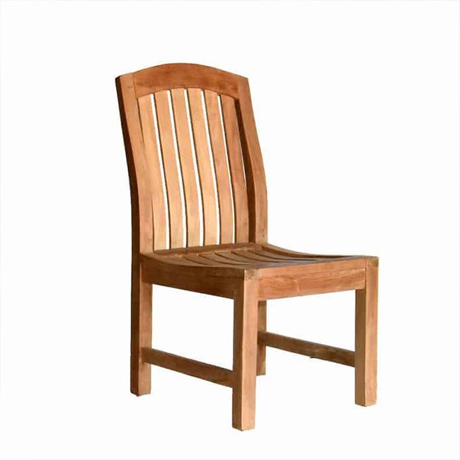 7 Pc Teak Patio Dining Set – Aegean Extension Table & Zaire Arm & Side Chairs | Seats 6