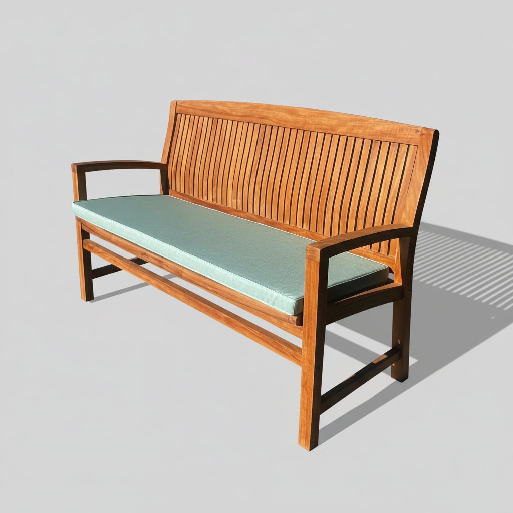 McGill Teak 5ft Outdoor Teak Bench - Tenafly