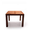 teak square dining farm table 