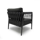 Switch Anthem Rope Weaved Aluminum club chair 3 image