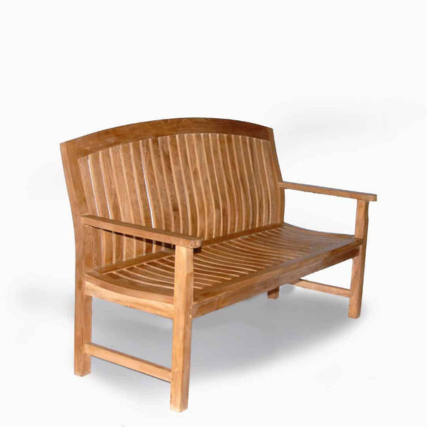 4 feet Teak Wood Park Bench -Zaire