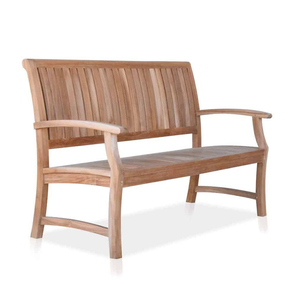 5 feet Teak Outdoor Garden Bench Titan – McGill Teak