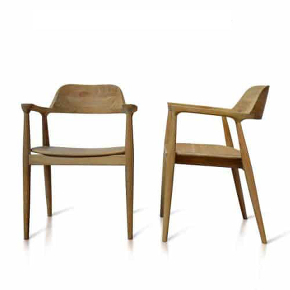 7 Pc Mid Century Modern Outdoor Teak Dining Set – Lara