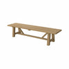7ft recycle teak beam natural rustic finish