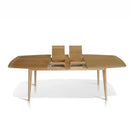 Switch 9 Pc Mid-Century Teak Rectangular Double Extension Dining Set- Impression Table with Lara Chairs 2 image