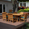 Aegean Teak dining set with Titan chairs