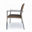 Switch 5 feet Teak-Steel Outdoor Patio Bench – Alzette 3 image