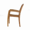 teak stacking chair blaze