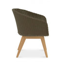 Switch Teak and woven wicker breeze-dining-chair side view 3 image