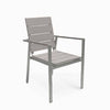 7 Pc Polywood Outdoor Patio Dining set extension table set -Harlem Gray
