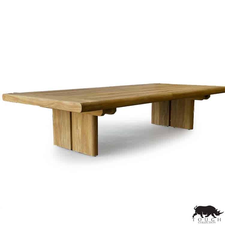 Recycled Teak Modern Coffee Table – Country
