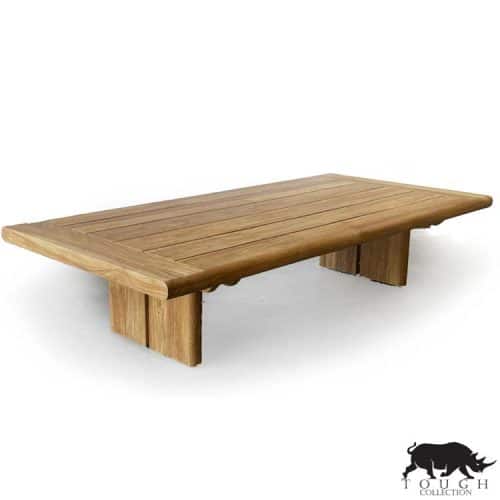 Recycled Teak Modern Coffee Table – Country