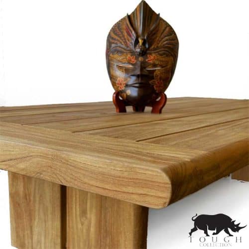 Recycled Teak Modern Coffee Table – Country