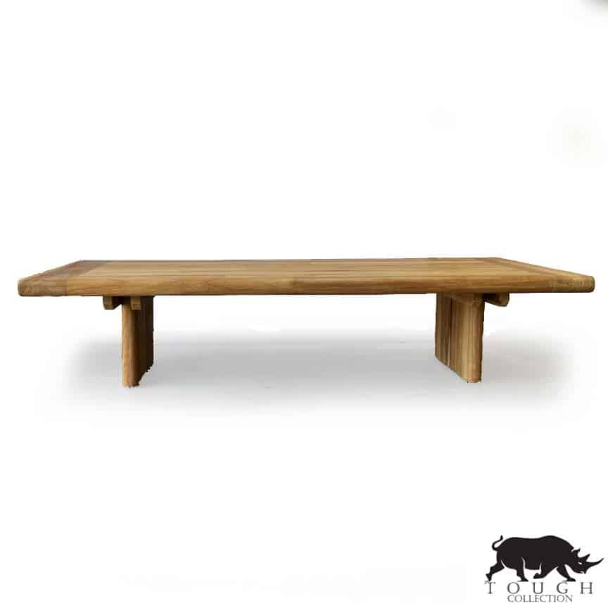 Recycled Teak Modern Coffee Table – Country