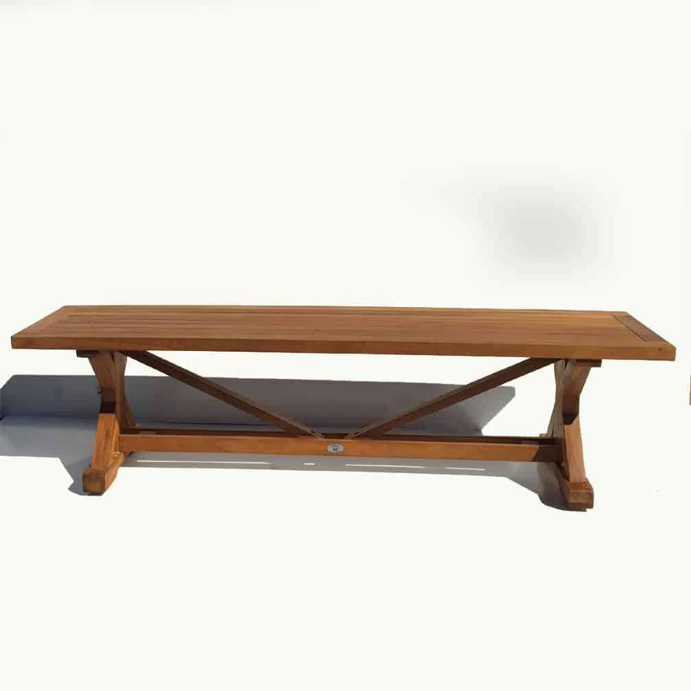 6 feet Teak Backless Bench – Heritage