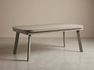 Switch Aluminum_Extruded_metal_dining_table_Fram_Taupe_closed_Extension 2 image