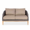 Teak Wicker loveseat Grace