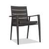 3pc Teak Aluminum Bistro Outdoor Set