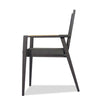 9 Pc Aluminum Patio Dining Set  Raven table with Keto chair