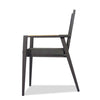 3pc Teak Aluminum Bistro Outdoor Set