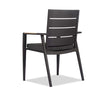 Outdoor stacking metal aluminum Chair - Keto