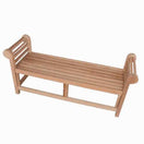 Switch teak waiting bench lutyens 2 image