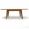 Scandinavian teak oval coffee table 