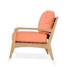 Switch Teak deep seat chair with cushion- side view 3 image