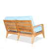 Mid Century Teak Loveseat Olga