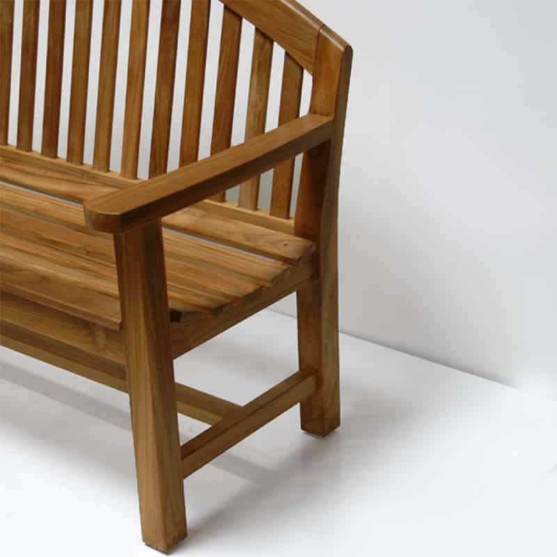 6 feet Teak Outdoor Commercial Grade Bench – Parkview
