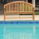 Switch 6 feet Teak Outdoor Commercial Grade Bench – Parkview 2 image