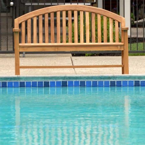 6 feet Teak Outdoor Commercial Grade Bench – Parkview