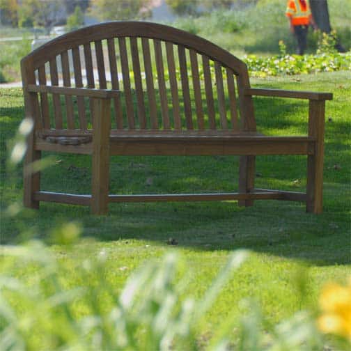 6 feet Teak Outdoor Commercial Grade Bench – Parkview