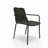 Outdoor Aluminum Rope Arm Chair- Apex