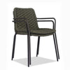 Outdoor Aluminum Rope Arm Chair- Apex