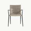 Outdoor Aluminum Rope Arm Chair Asteroid Wee