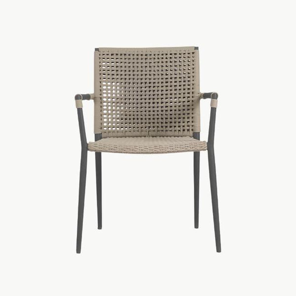 Outdoor Aluminum Rope Arm Chair Asteroid Wee
